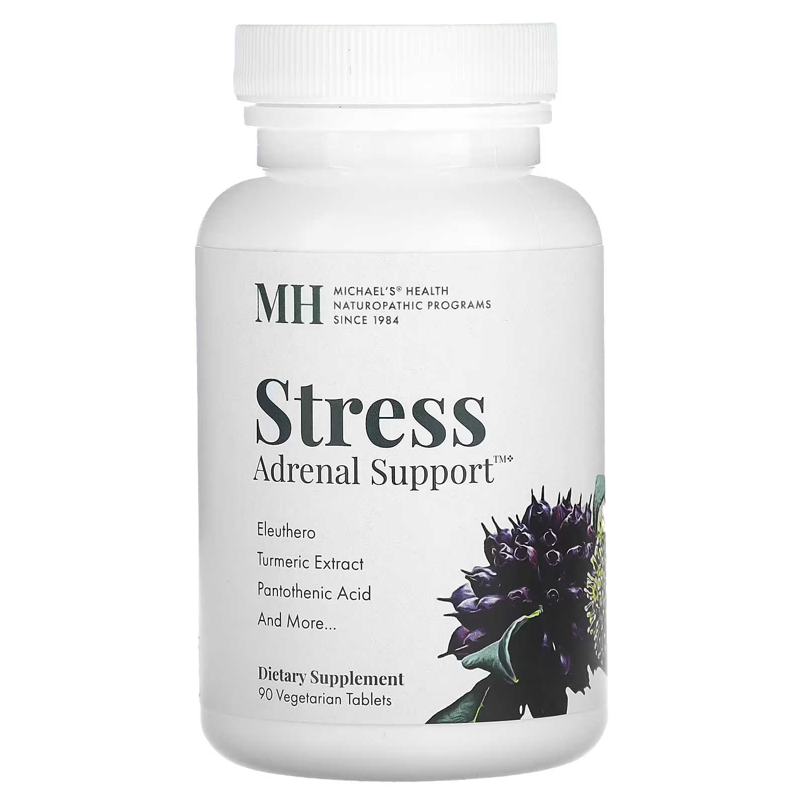 Пищевая добавка Michael's Naturopathic Stress Adrenal Support, 90 вегетарианских таблеток michael s naturopathic testosterone factors 90 вегетарианских таблеток