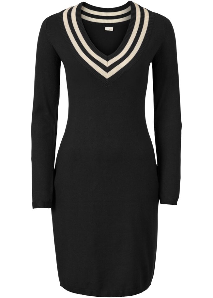 

Трикотажное платье Bodyflirt Boutique, черный
