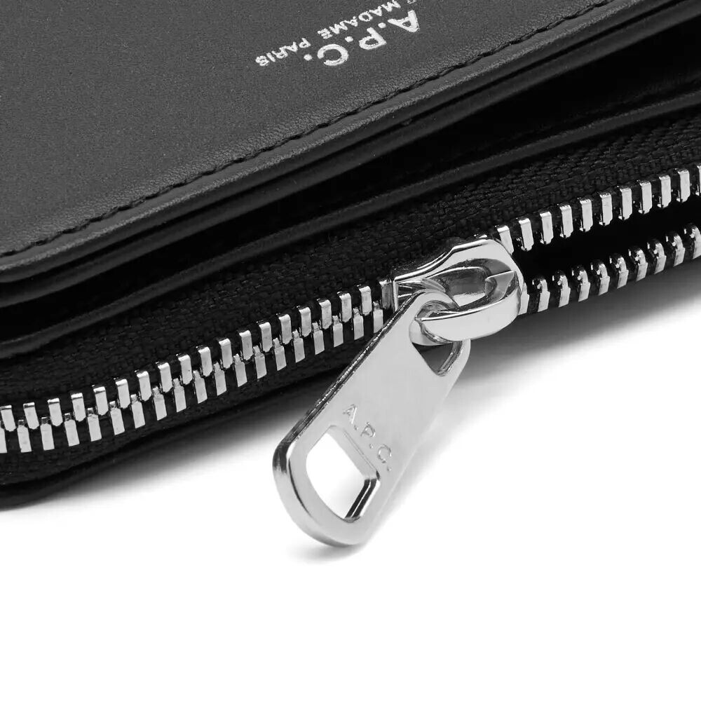 

A.P.C. Компактный кошелек emmanuel на молнии, черный