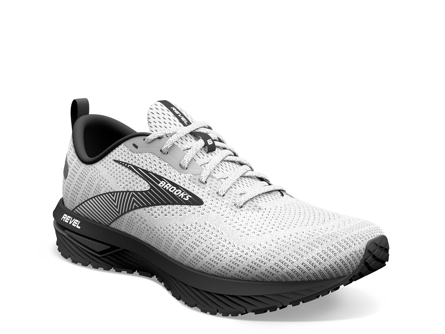 

Кроссовки Brooks Revel 6, белый/черный
