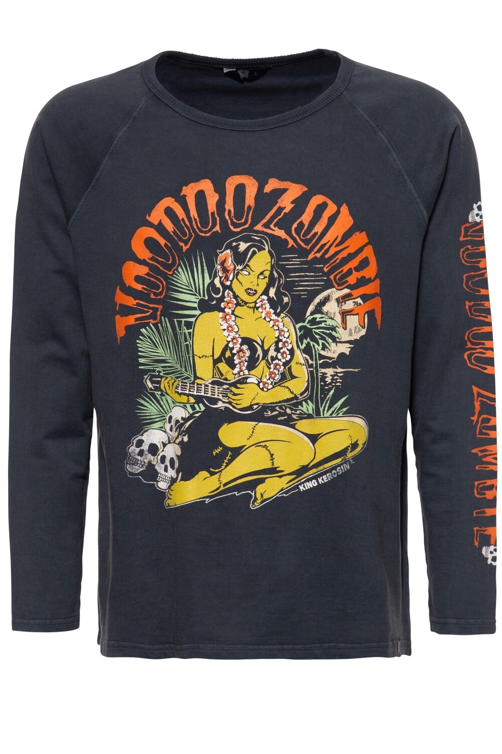 

Толстовка King Kerosin King Kerosin Leichter Sweater Voodoo, антрацит