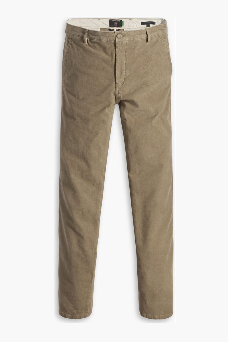 Узкие брюки чиносы Dockers, зеленый