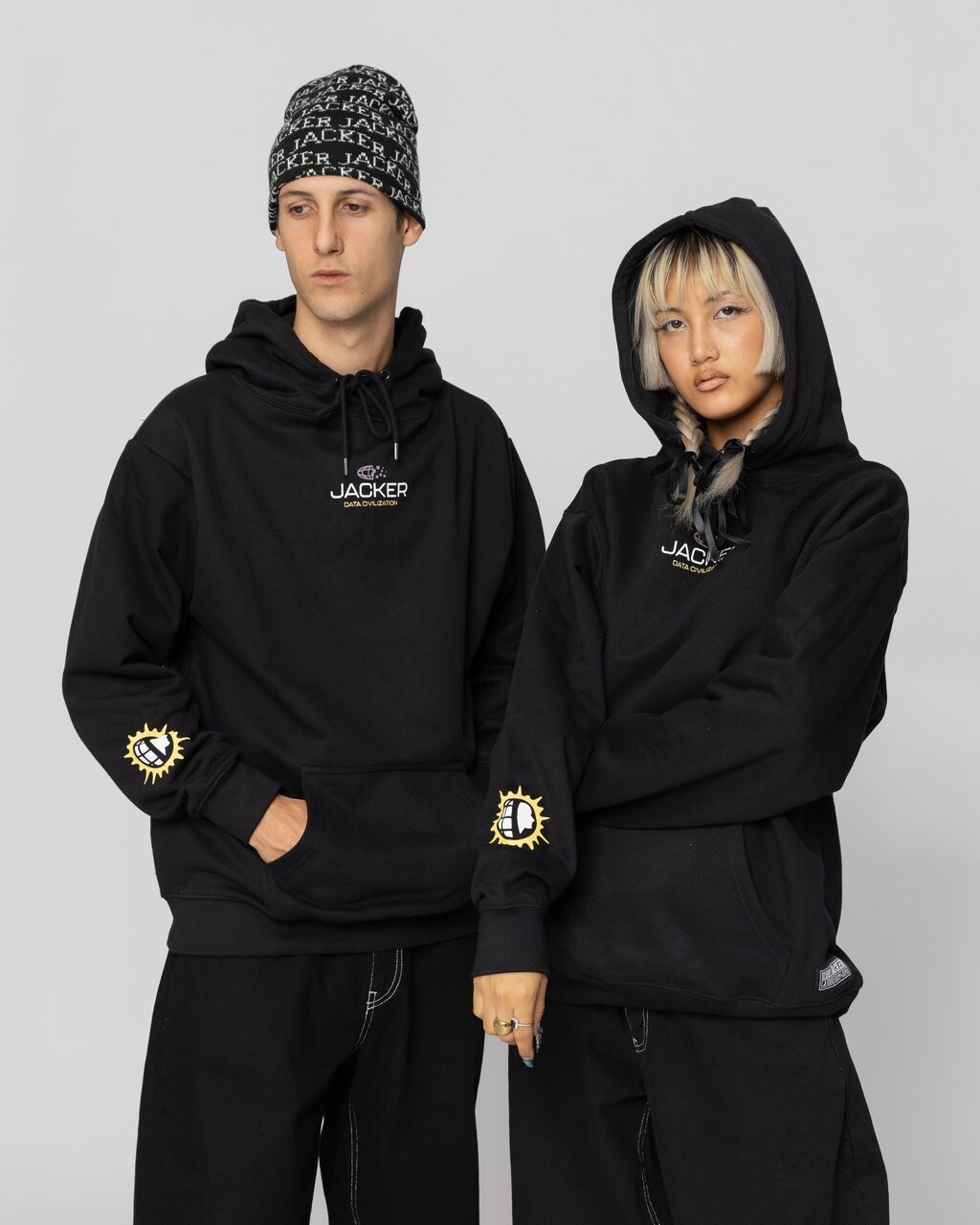 

Толстовка Jacker UNISEX UTOPIA, черный