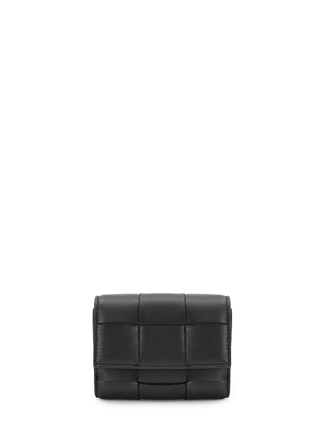 

Кошелек Bottega Veneta Tri-Fold, черный