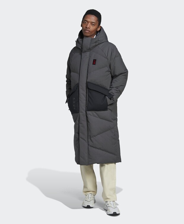 

Пуховик adidas Performance, серый