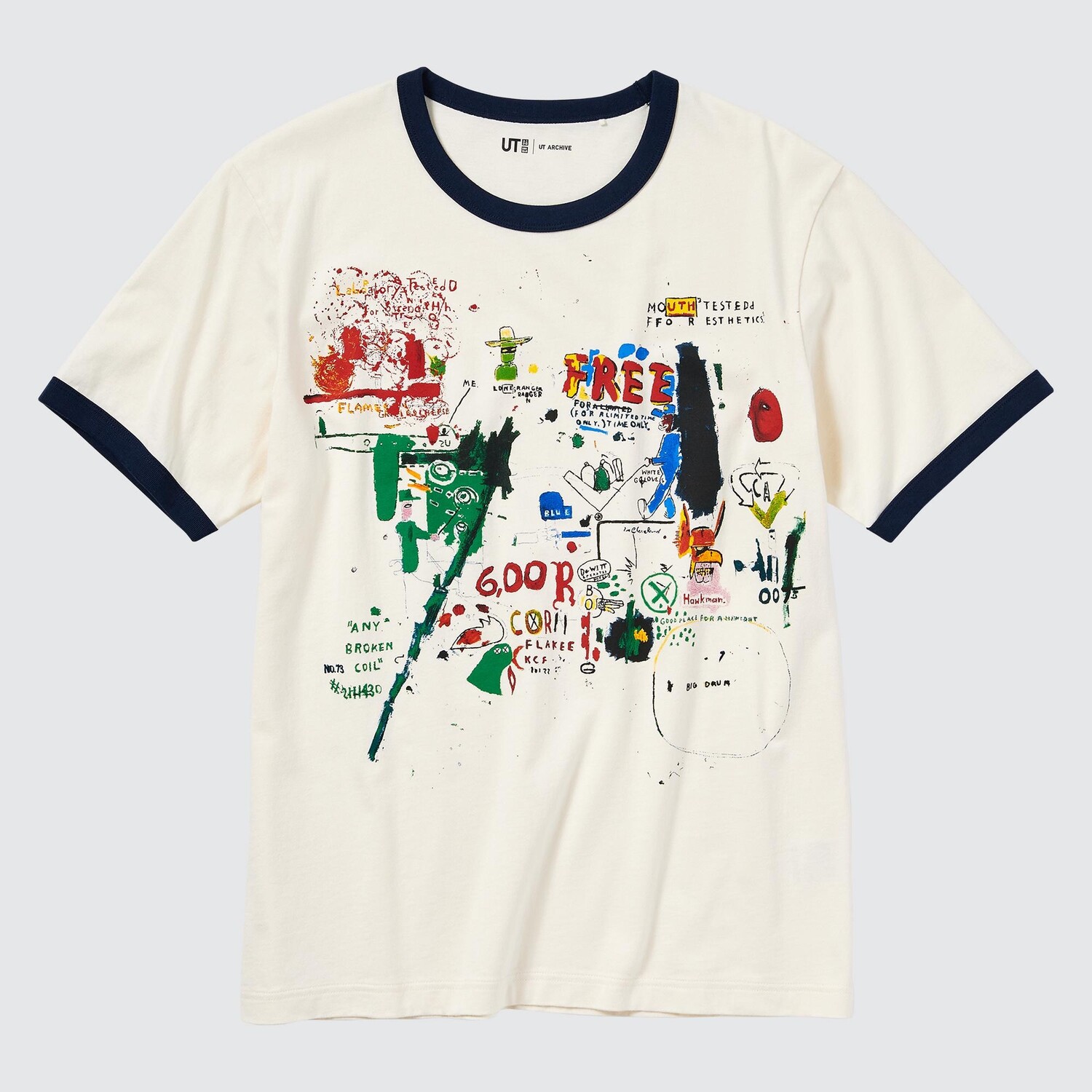 

Футболка Uniqlo Ut Archive Ny Pop Art с графикой, молочный