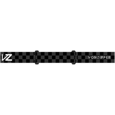 

Очки на бис VonZipper, цвет Black Satin/Wildlife Fire Chrome
