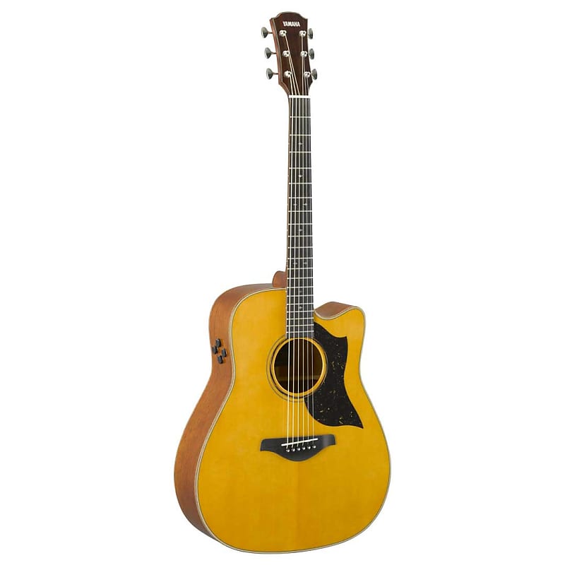 цена Акустическая гитара Yamaha A5M ARE Vintage Natural Acoustic Electric Guitar w/Case
