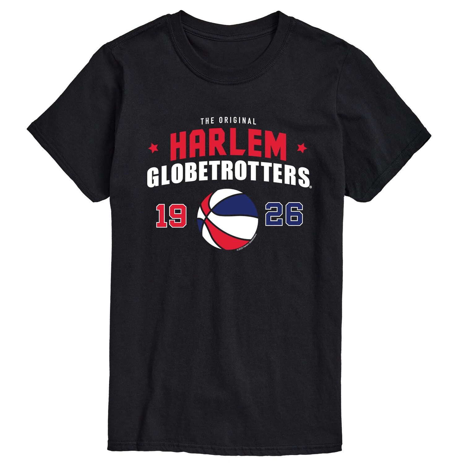 

Футболка Big & Tall Harlem Globetrotter 1926 года Licensed Character, черный