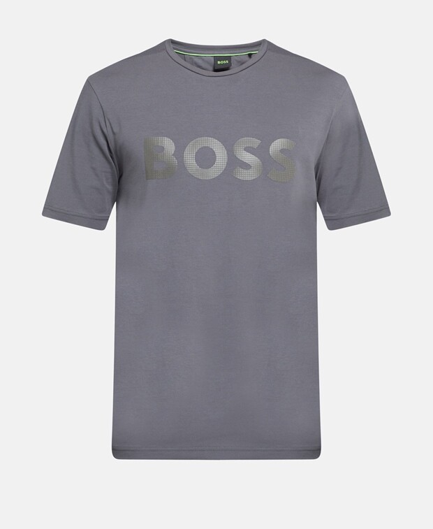 

Футболка Boss Green, темно-серый