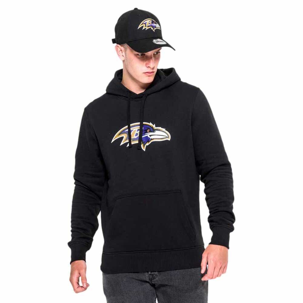 

Худи New Era NFL Team Logo Baltimore Ravens, черный