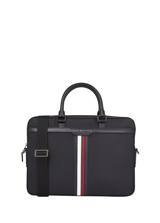 

Черная мужская сумка для ноутбука Tommy Hilfiger