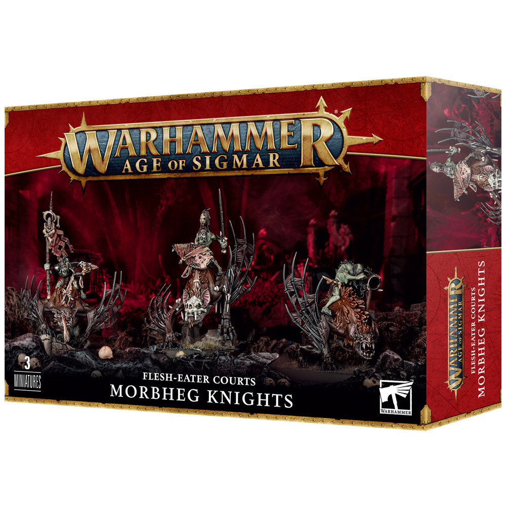 

Миниатюра Games Workshop Warhammer Age of Sigmar: Flesh-Eater Courts - Morbheg Knights
