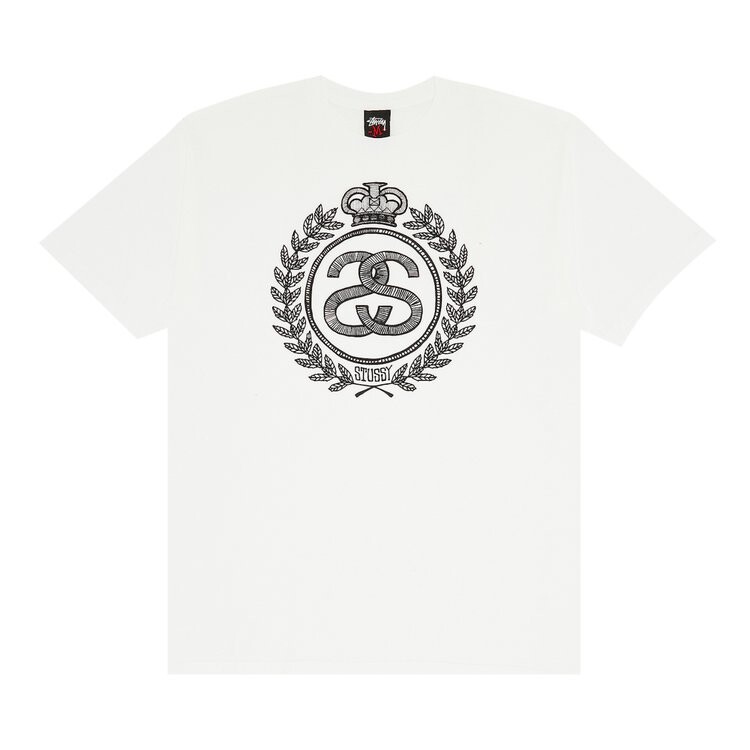 Футболка Stussy Gear Crown 'White', белый