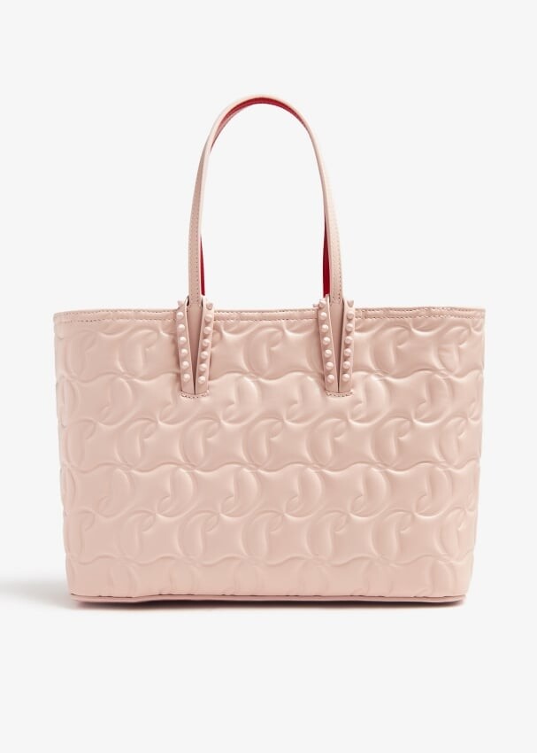 

Сумка-тоут Christian Louboutin Cabata Small, бежевый
