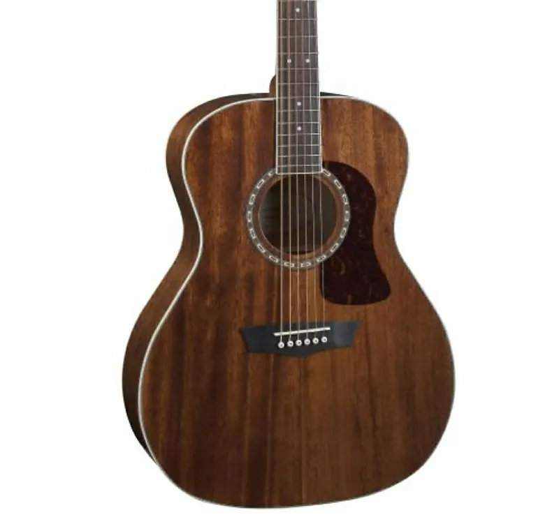 цена Акустическая гитара Washburn G12S Heritage 10 Series Grand Auditorium Acoustic Guitar. Natural