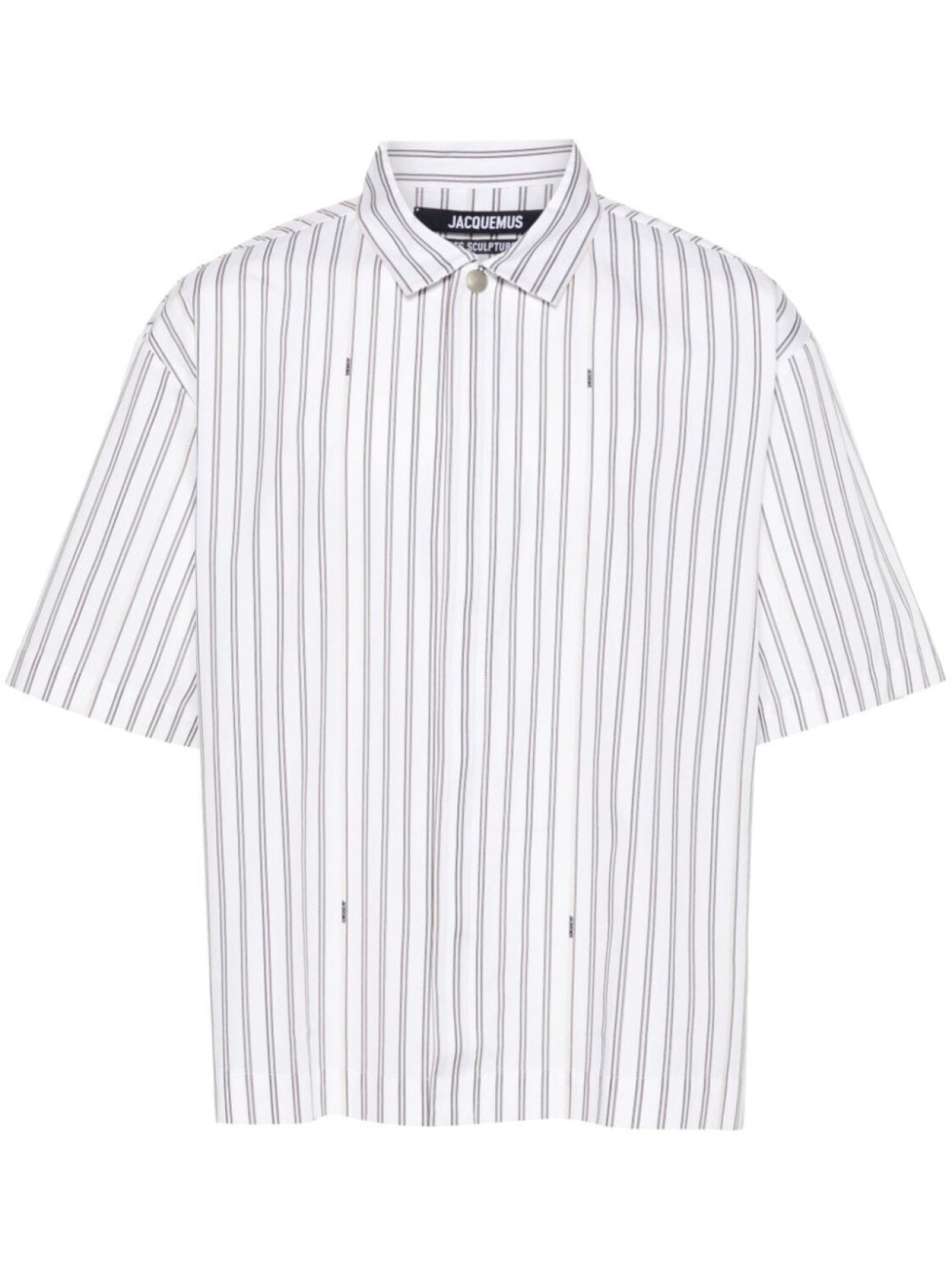 

Jacquemus рубашка в полоску, белый