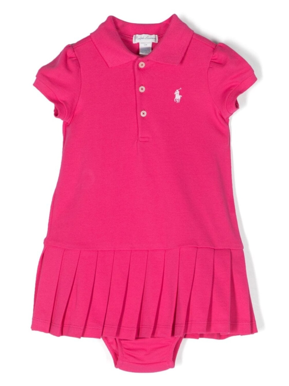 

Ralph Lauren платье с вышивкой Pony, розовый