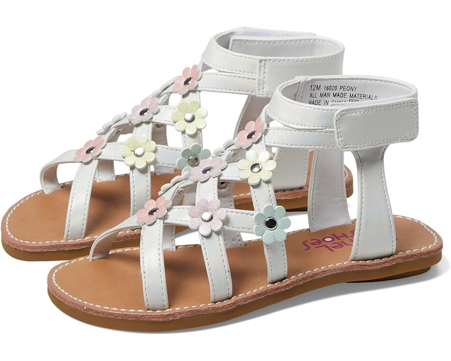 

Сандалии Rachel Shoes Peony, цвет White Pearl/Pastel