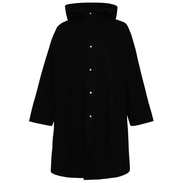 

Пальто cotton coat Jil Sander, черный