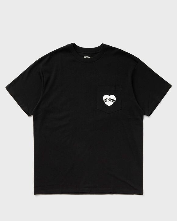 

Футболка Carhartt Wip S/S Amour Pocket Tee, цвет black / white