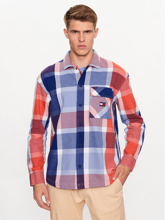 

Рубашка стандартного кроя Tommy Jeans, мультиколор