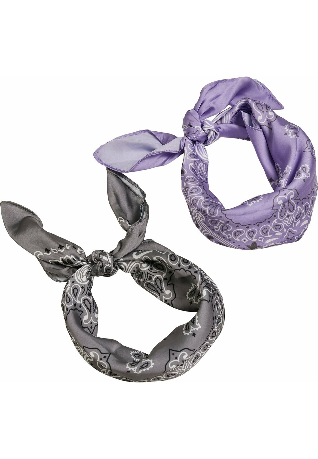 

Платок BANDANA UNISEX 2 PACK Urban Classics, цвет lavender asphalt