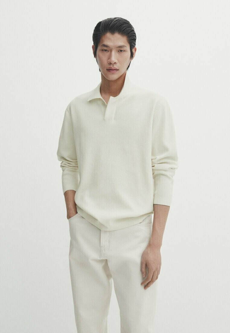 

Свитер Milano Massimo Dutti, бежевый