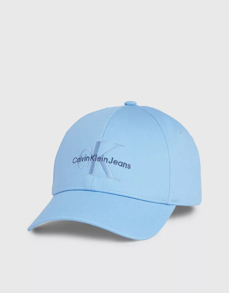 

Синяя твиловая кепка Calvin Klein