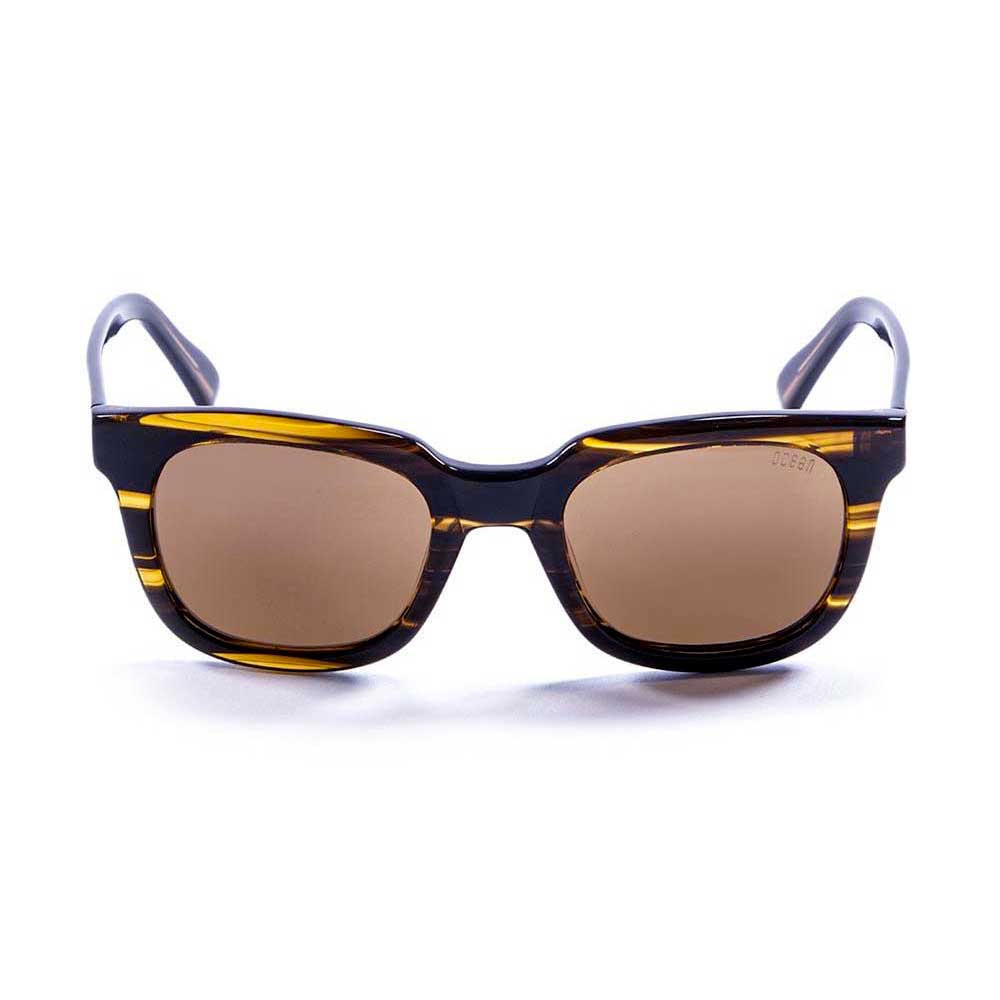 Солнцезащитные очки Ocean San Clemente, коричневый солнцезащитные очки ocean san marino синий