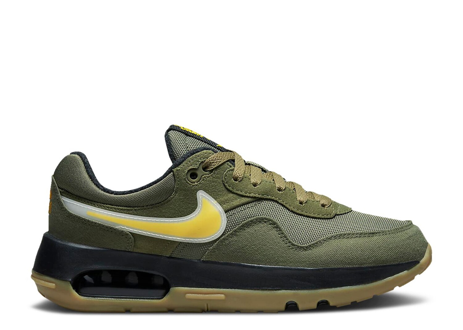 

Кроссовки Nike Air Max Motif Next Nature Gs 'Medium Olive University Gold', зеленый