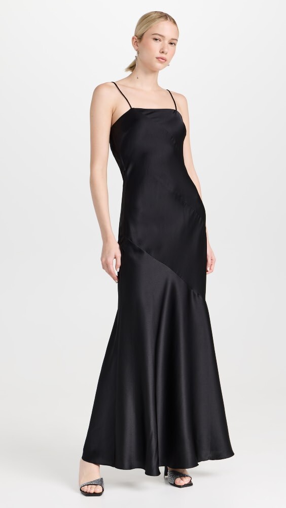 

Платье LoveShackFancy Oaklynn, черный