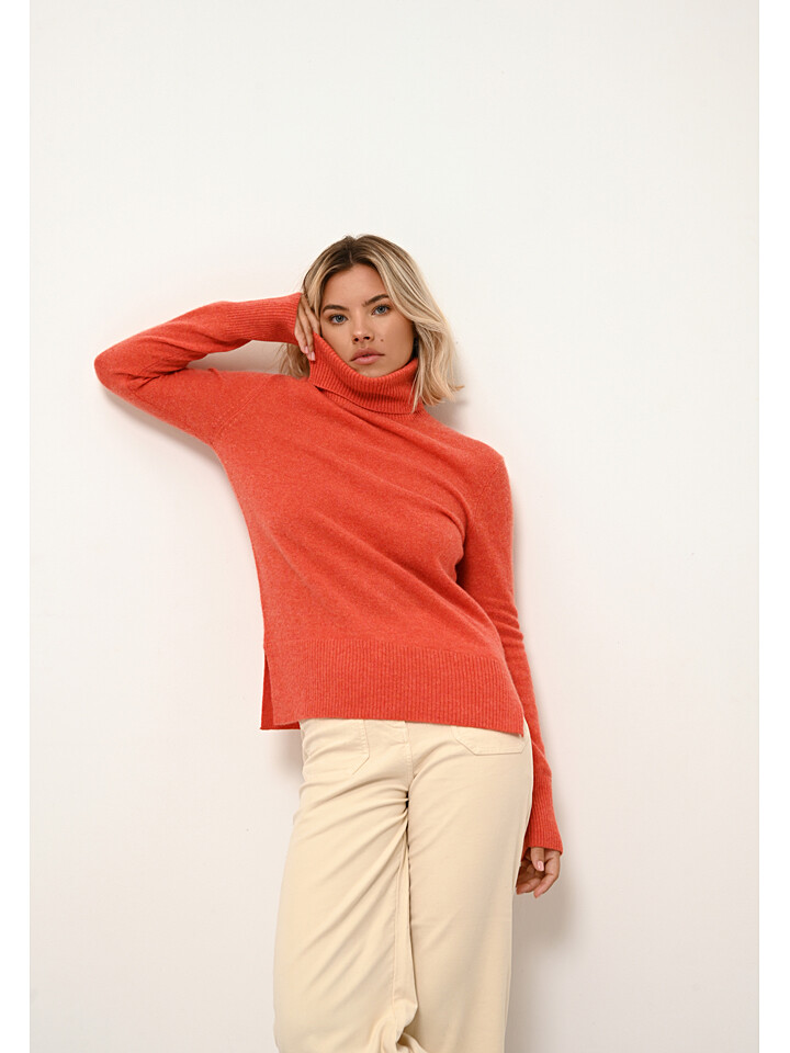 

Свитер Just Cashmere Kaschmir Rollkragen Lexie, оранжевый