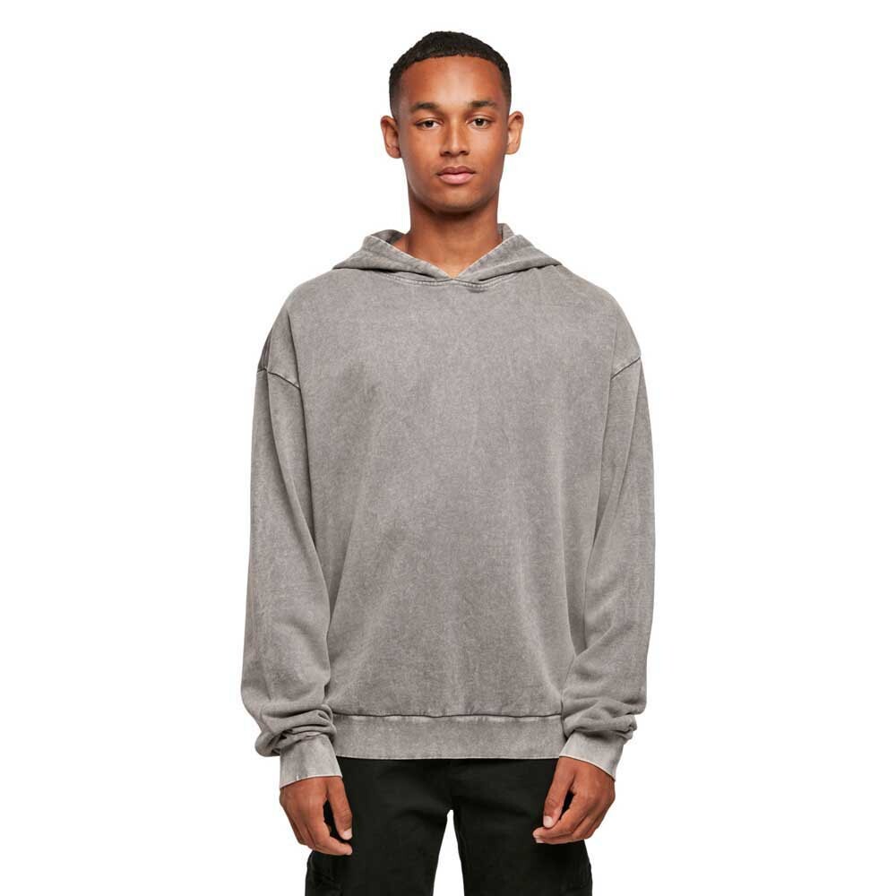 

Худи Build Your Brand Acid Washed Oversized, серый