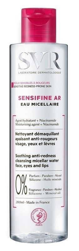 SVR Sensifine AR Eau Micellaire мицеллярная жидкость, 200 ml