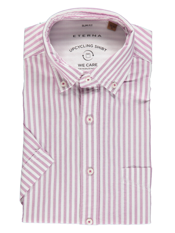 

Рубашка Eterna Slim fit, цвет Rosa/Weiß