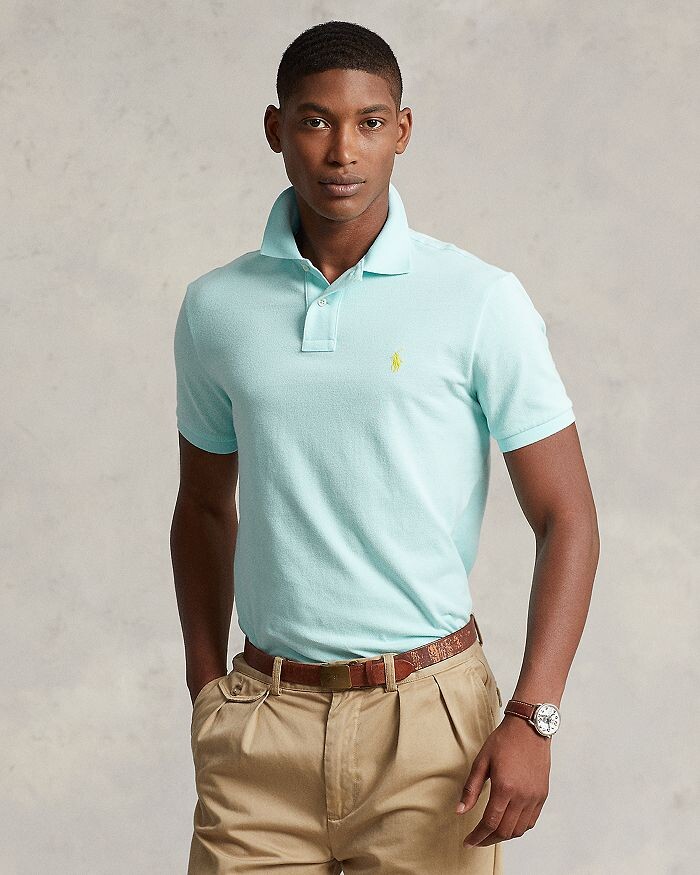 

Рубашка поло классической посадки в сеточку Polo Ralph Lauren