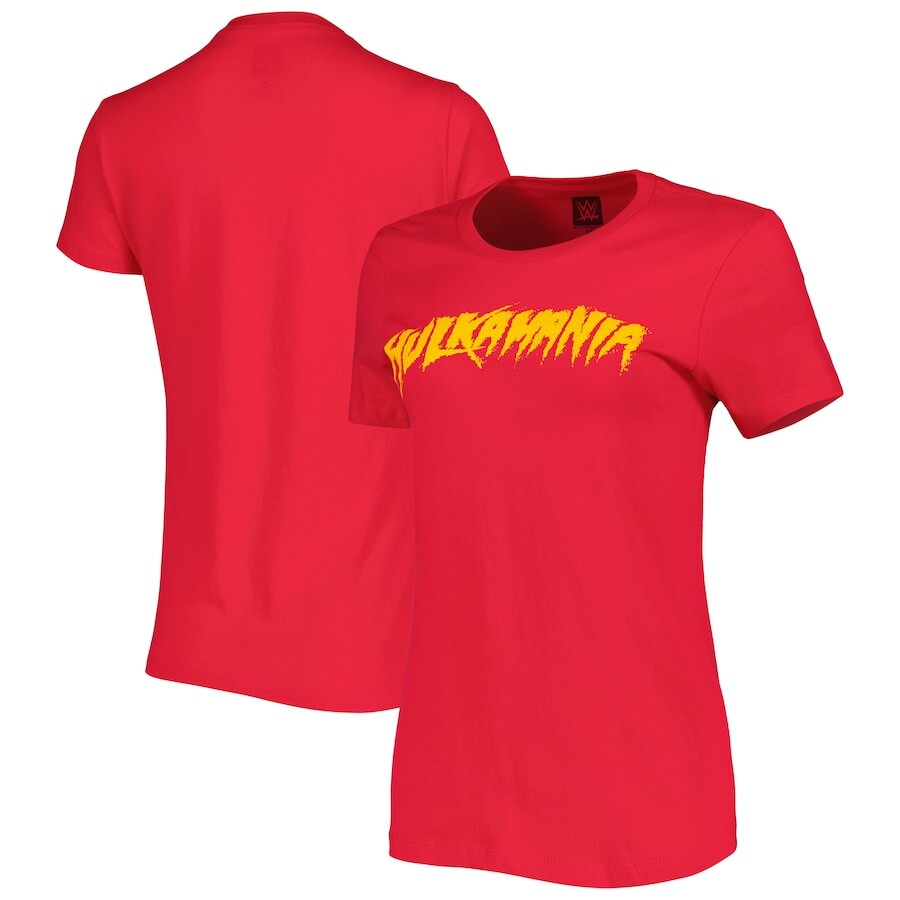 

Футболка с коротким рукавом WWE Authentic Hulk Hogan, красный