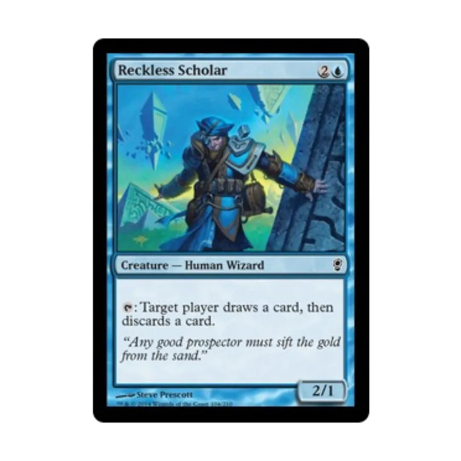 

CCG Безрассудный учёный (C) (Рольга), MTG - Conspiracy