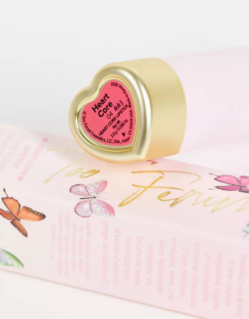 Too Faced – Too Femme – Heart Core – Губная помада – Heart Core Too Faced Cosmetics