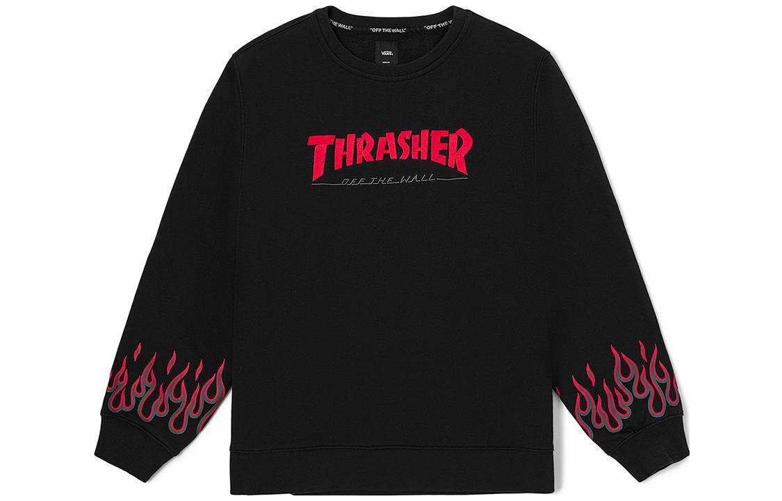 

Толстовка FLAME THRASHER унисекс черная Vans, черный