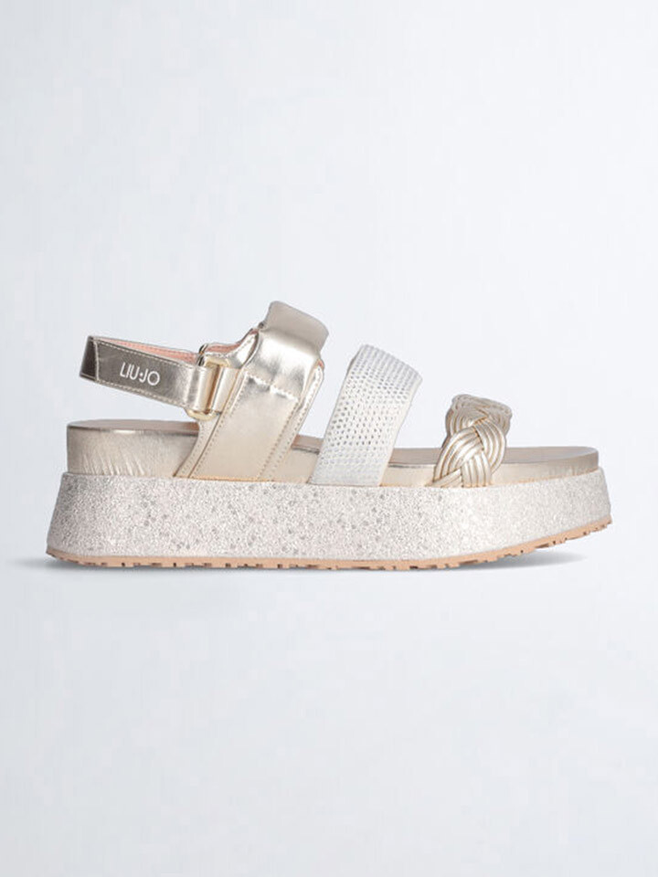 

Сандалии Liu Jo Plateau Sandaletten, золотой