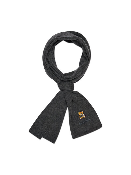 

Шарф Moschino, серый