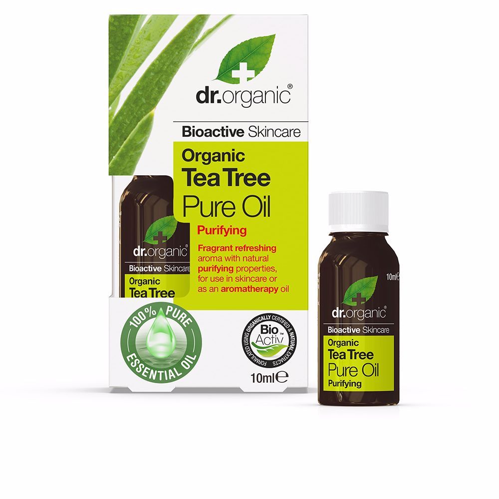 Крем для лечения кожи лица Bioactive organic tea tree aceite puro Dr. organic, 10 мл