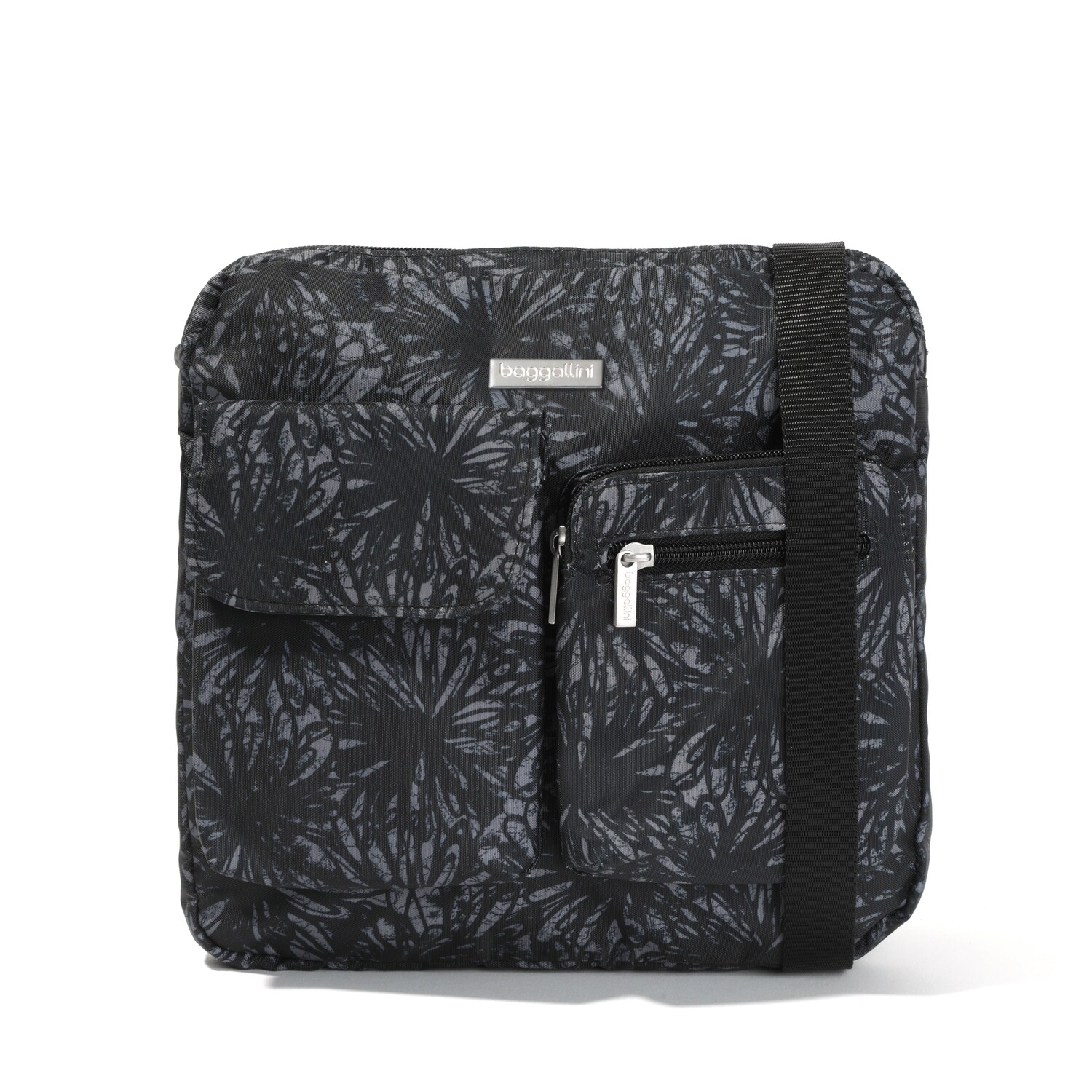 

Baggallini Сумка Canyon через плечо, цвет Onyx Floral