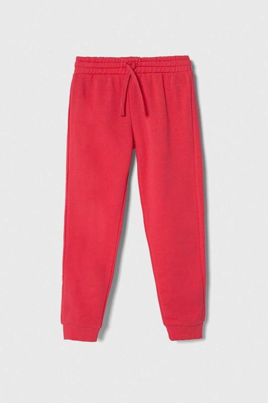 

Спортивные брюки из хлопка для мальчиков United Colors of Benetton, розовый