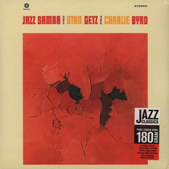 Виниловая пластинка Stan Getz Quartet - Jazz Samba (Limited Edition) getz stan byrd charlie виниловая пластинка getz stan byrd charlie jazz samba