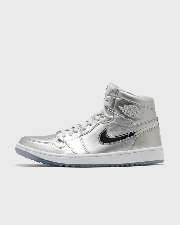 

Кроссовки Jordan Air Jordan 1 High G Nrg, цвет metallic silver/metallic silver
