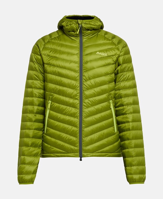 

Мягкий пуховик Bergans, темно-зеленый