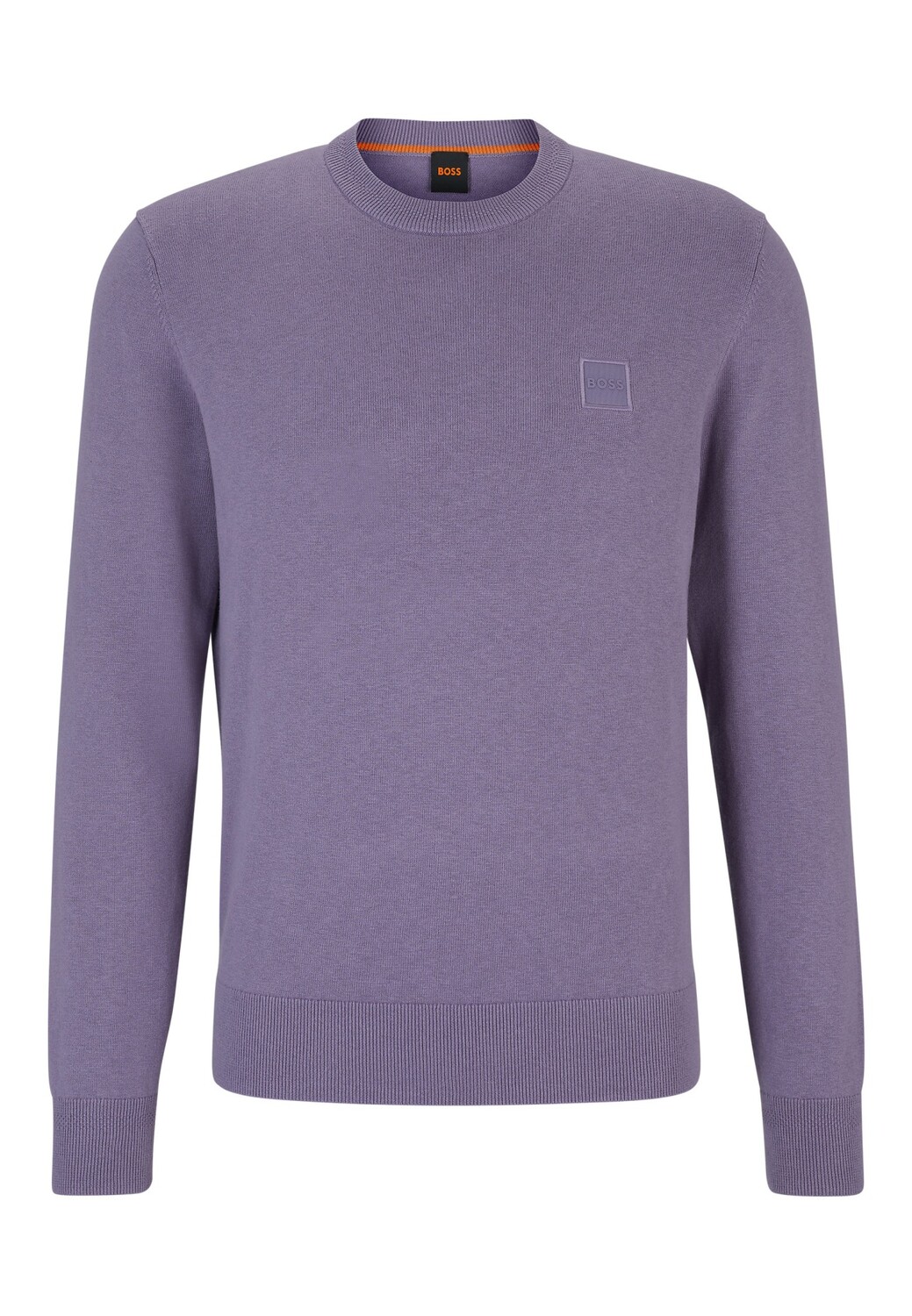 

Свитер BOSS KANOVANO Regular Fit, фиолетовый